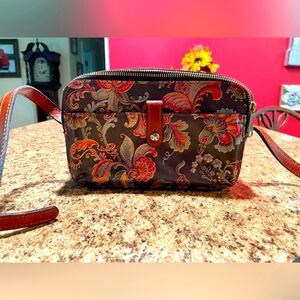 Patricia Nash leather crossbody bag NWOT